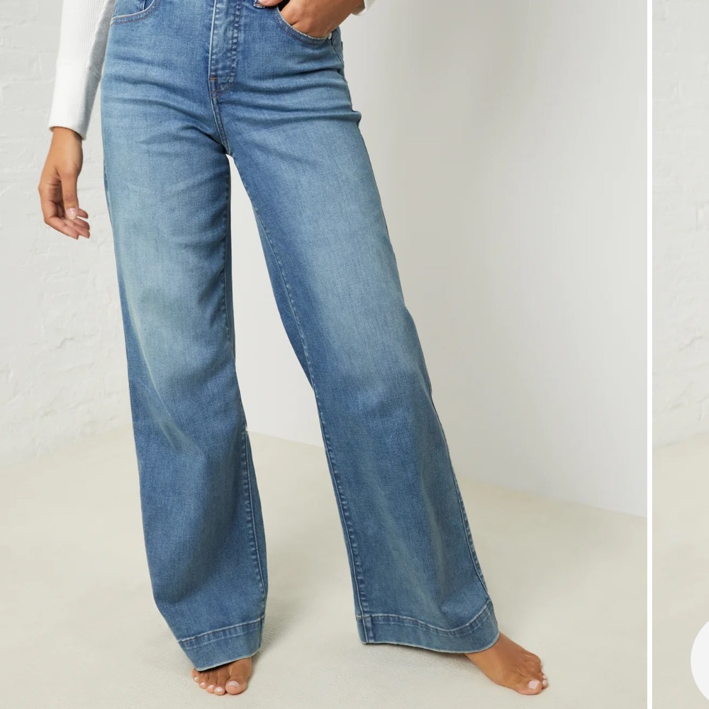 Up West wide leg jeans